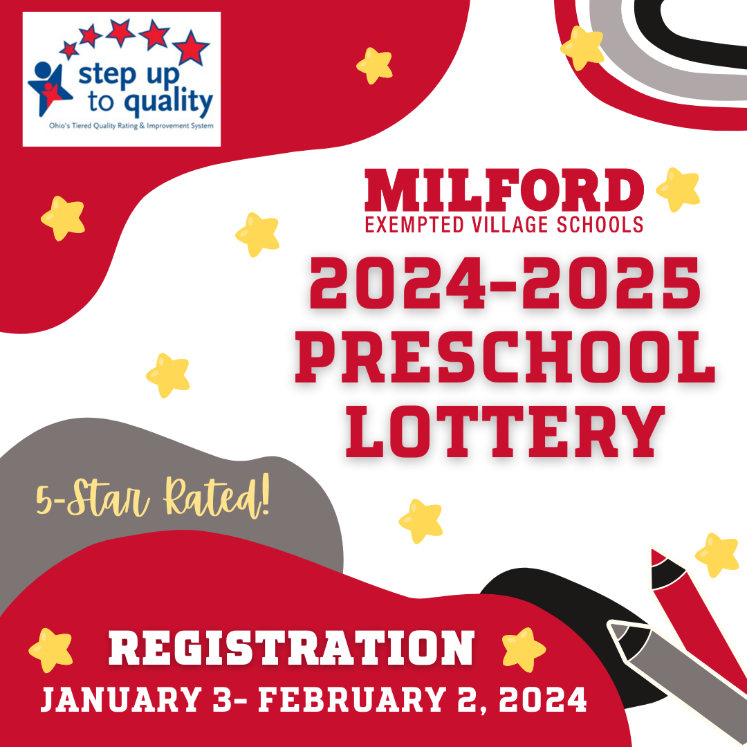 The 2024-2025 Preschool Lottery opens January 3rd